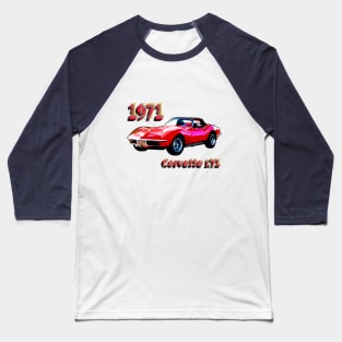 1971 Corvette LT1 Baseball T-Shirt